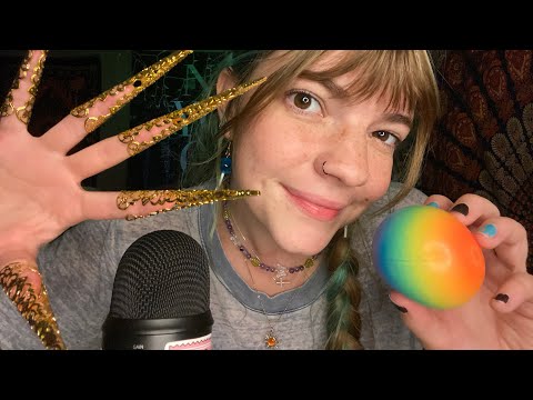 ASMR Intense & Tingly Mic Triggers *Loud* | Squish Balls & Mic Scratching