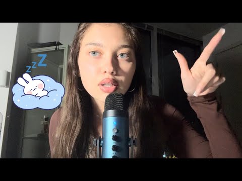 Fall asleep in 15 mins | repeating words/phrases, hand motions, tongue clicking etc