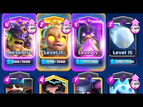ASMR - Playing Clash Royale Relaxing whispers for sleep 
