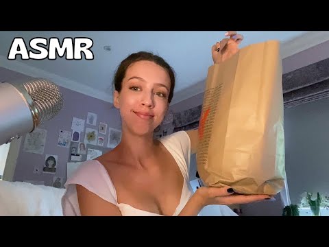 ASMR Shopping Haul (lofi) | beauty, clothes, haircare