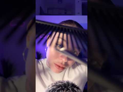 Relaxing haircut in bed🛌 ASMR😌 #asmrhaircut#relax#asmrscalpmassage#asmrsleep#asmrpampering#asmr