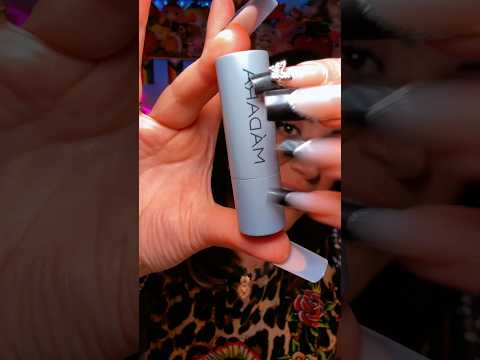 Viral Latvian Lipstick?? 🇱🇻🇱🇻 #asmr #makeup #asmrmakeup #lipstick #asmrsounds #latvia #unboxing
