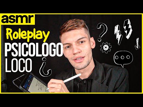 ASMR roleplay psicólogo, asmr español
