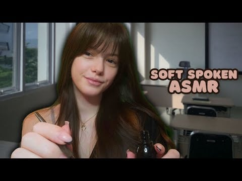 ASMR | Girl in The Back of The Class Gives You a Stick and Poke