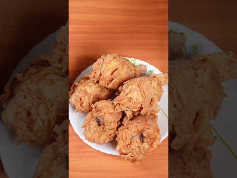 🍗 ASMR KFC Style Fried Chicken 🔥 | Extra Crispy Crunch Sounds 🤤 #shorts #asmr