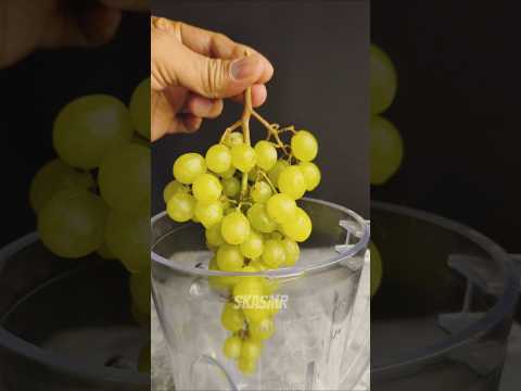 Have you ever tried Green Grape Juice 🔥👍| SKASMR #shorts #viralvideo #recipe #cute #asmr