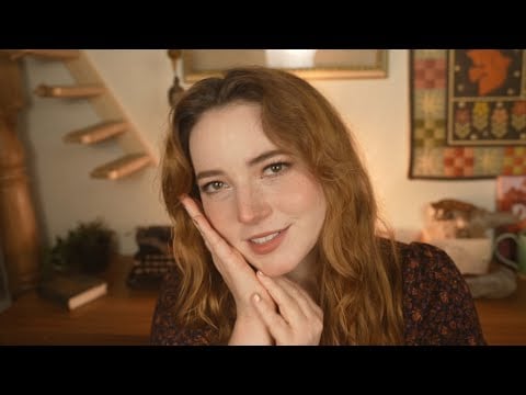 ASMR Asking Unusual Questions to Quiet Your Busy Mind (hand movements & typing)