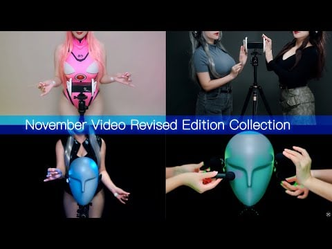 Ultimate 3-Hour ASMR Journey | November's Most Satisfying Triggers: Lotion, Gel, Foam & More | 晓晓小UP