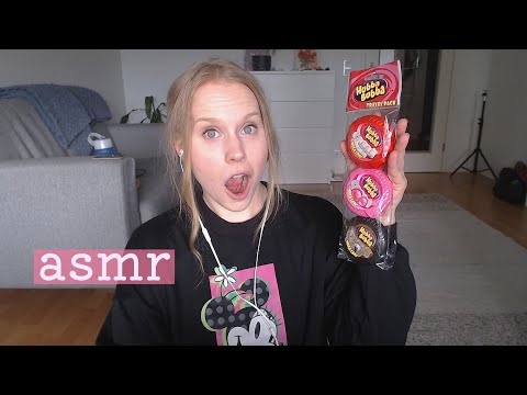 ASMR tape hubba bubba bubbles