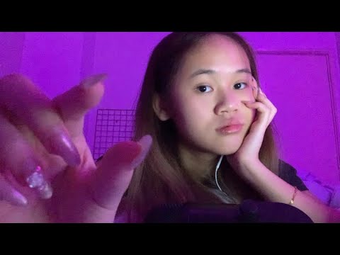 ASMR plucking away your negative energy