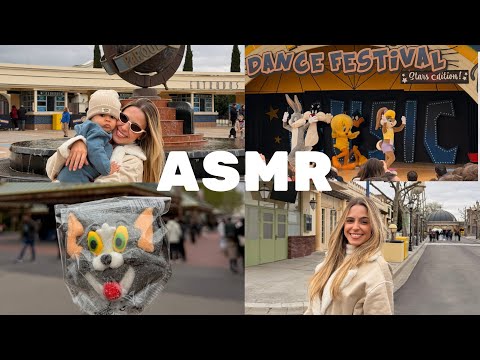 ASMR VLOG| DIA DE PARQUE DA WARNER EM MADRID 🇪🇸