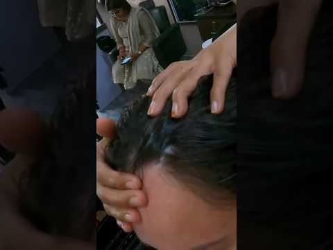 Masaje indio de cabeza para aliviar tensiones 💆🏼‍♀️ #shorts #massage #asmr