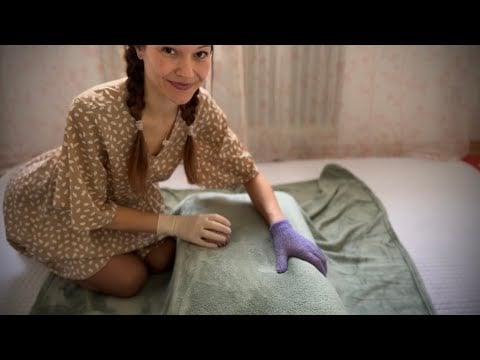 ASMR INTENSE Full Body Massage & Chiropractic Adjustment Roleplay (english/german)