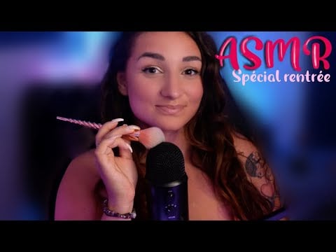 ASMR FRANÇAIS : 10 CONSEILS POUR LA RENTRÉE 🤓 (scolaire et travail)