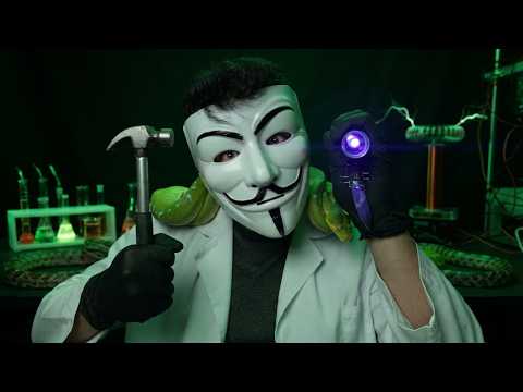 ASMR - Científico LOCO experimenta contigo🧪