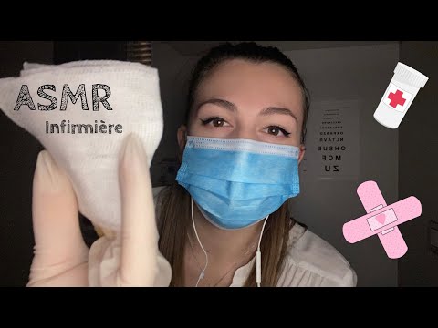 ASMR - Une infirmière scolaire prend soin de toi 💜🚑👩🏻‍⚕️ (Roleplay)