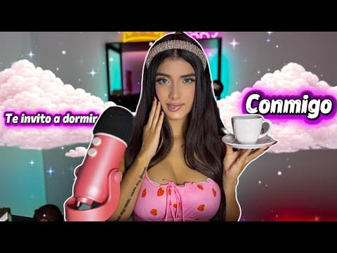 Te invito a dormir CONMIGO ASMR ROLEPLAY