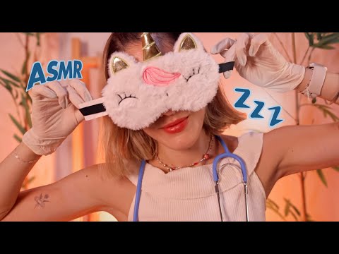 ASMR ROLEPLAY | Doutora Soninho analisa o seu sono 🌙😴  Voz Suave, Relaxamento profundo 🌿