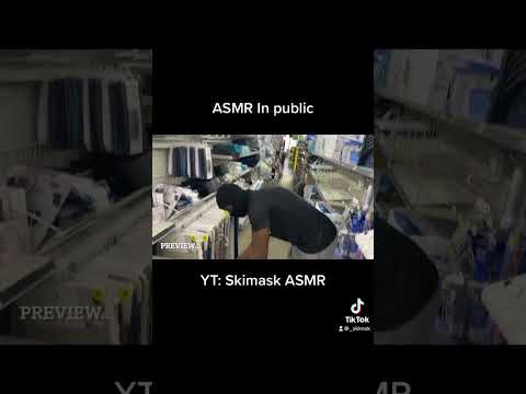 #asmrinpublic just dropped check it out