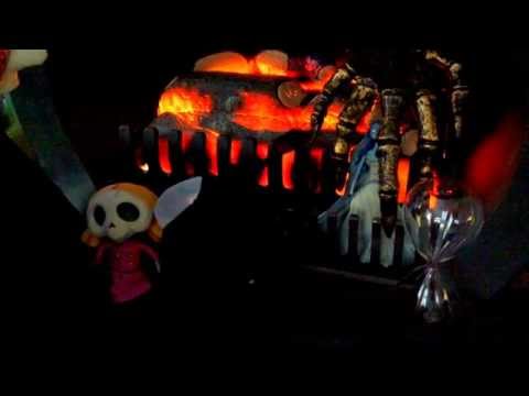 Masked Lady around the Fireplace {{ ASMR }}