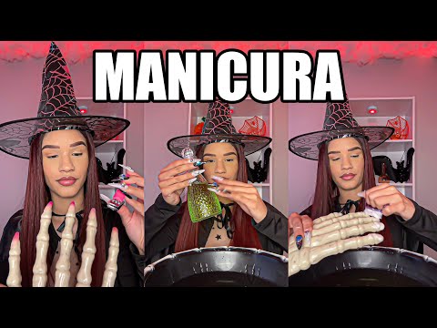 Asmr hago tú manicura 💅🏻 (Versión Halloween) 🎃🧙🏻