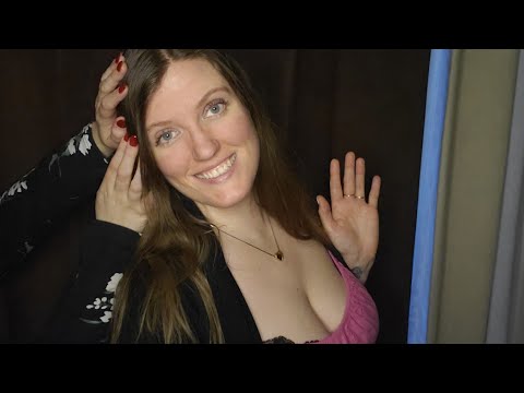 [ASMR] Head & Hand Massage | Real Person POV (you massage me, clothing sounds, hair & skin brushing)