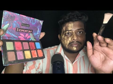 ASMR Indian Makeup 💄 