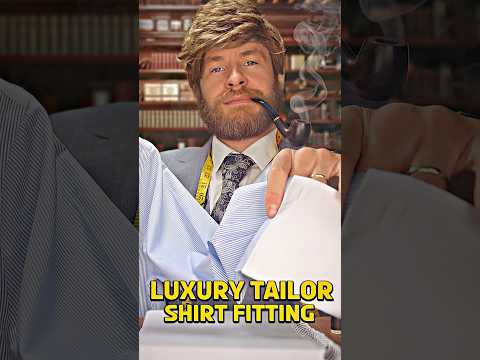 EXQUISITE TAILOR Fits Your Luxury Shirts | ASMR Roleplay