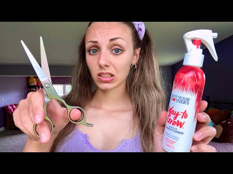 ASMR Rude Girl Does Your Haircut! 💇🏻‍♀️(Gum Chewing)