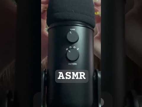 ASMR || Foam Mic Cover Scratching ✨ #asmr #relax