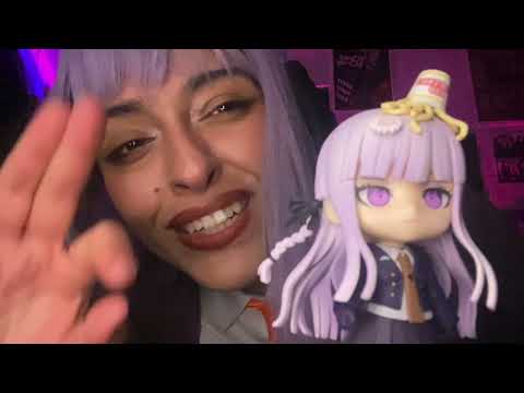 danganronpa asmr | kyoko kirigiri opens her mini-me (nendoroid unboxing)