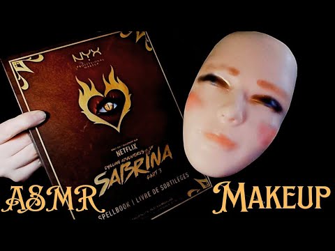 ASMR Sabrina NYX Cosmetics Palette Makeup Looks (soft spoken)