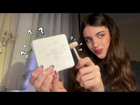 ASMR | Desenterrando un fósil 🦕  ( Súper Fail) 😭