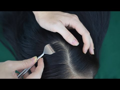 ASMR Head Scratching Scalp Massage With Tools For Relieve Stress, Headache