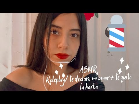 ASMR/ ROLEPLAY/ ¿Tu mejor amiga te confiesa su amor?/ Te afeitó la barba/ Relajante/ Andrea ASMR🦋