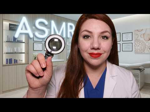 ASMR Detailed Face Exam roleplay to help you Sleep