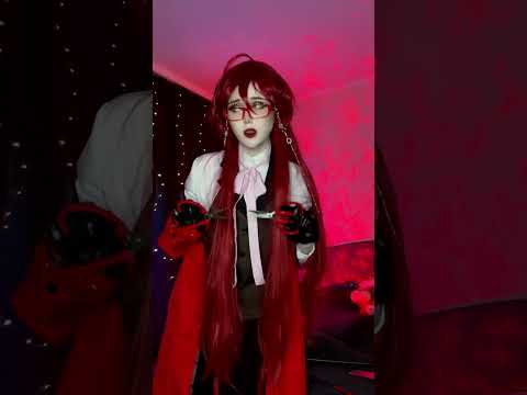 Grell here❤️‍🔥 #animecosplay #cosplay #cosplayer #grellsutcliff #kuroshitsuji #blackbutler