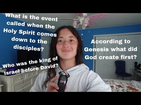 ASMR- Bible Trivia (Level: Medium)