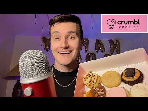 ASMR | Yummy Crumbl Cookies Review 🍪 (mukbang)