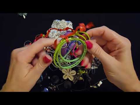 ASMR | Untangling Costume Jewelry (Whispered & Soft Spoken)