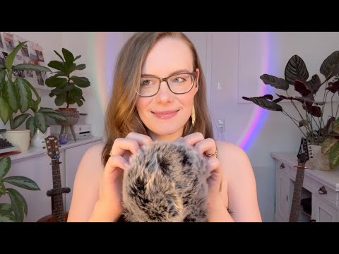 ASMR pampering my new microphone for 30 minutes 🎙️(mic brushing and scratching)