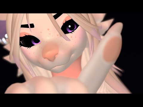 ASMR | Softly poking your face for ~20 mins! [Hand movements/ Stipples/ Breathy whispers]