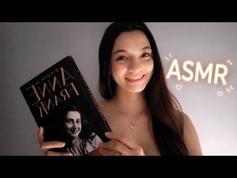 ASMR falando sobre Anne Frank e filmes de guerra ♡