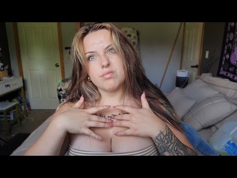 ASMR- Hair Scratching, Chest Tapping & Other Sounds ❤️