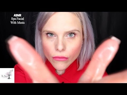A Relaxing ASMR Spa Facial & Hand Massage With Music