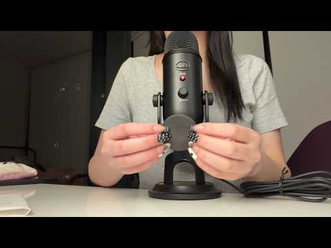 unboxing first mic asmr!! (≧∇≦)ﾉ