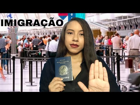 (ASMR PORTUGUÊS) ROLEPLAY IMIGRAÇÃO NO AEROPORTO