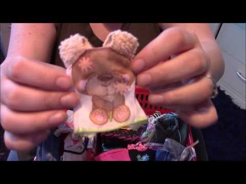 Asmr Cute Dolls Clothes Haul Show & tell - Barbie, Monster High etc *tingly sounds*  soft spoken