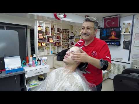 ASMR HAIR AND BEARD SHAVING SKIN CARE AND RELAXING MASSAGE WITH ORIGINAL VOICE