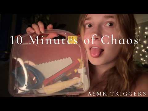10 Minutes of Chaotic ASMR